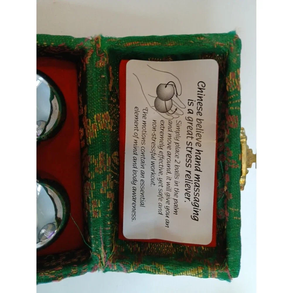 VTG CHINESE HAND MASSAGE BALLS W Box